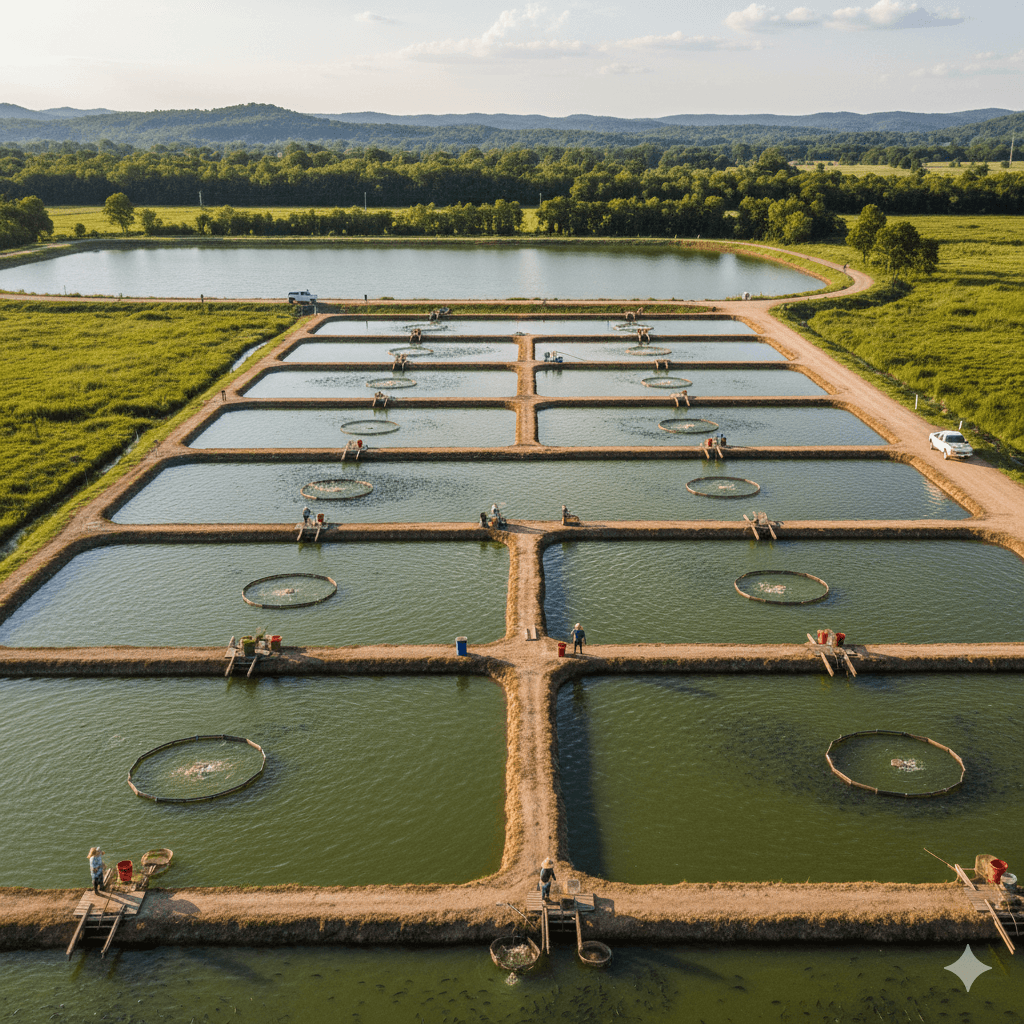 Pond-Based Fish Farming